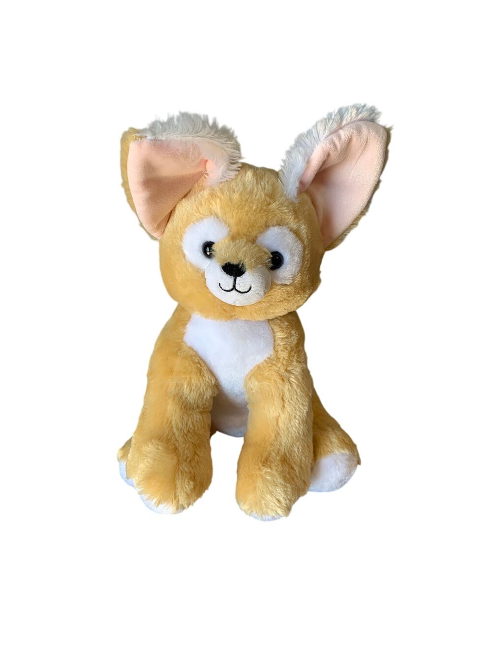 Build A Bear BAB Fennec Fox Plush Stuffed Animal 2024 Brown Pink Large